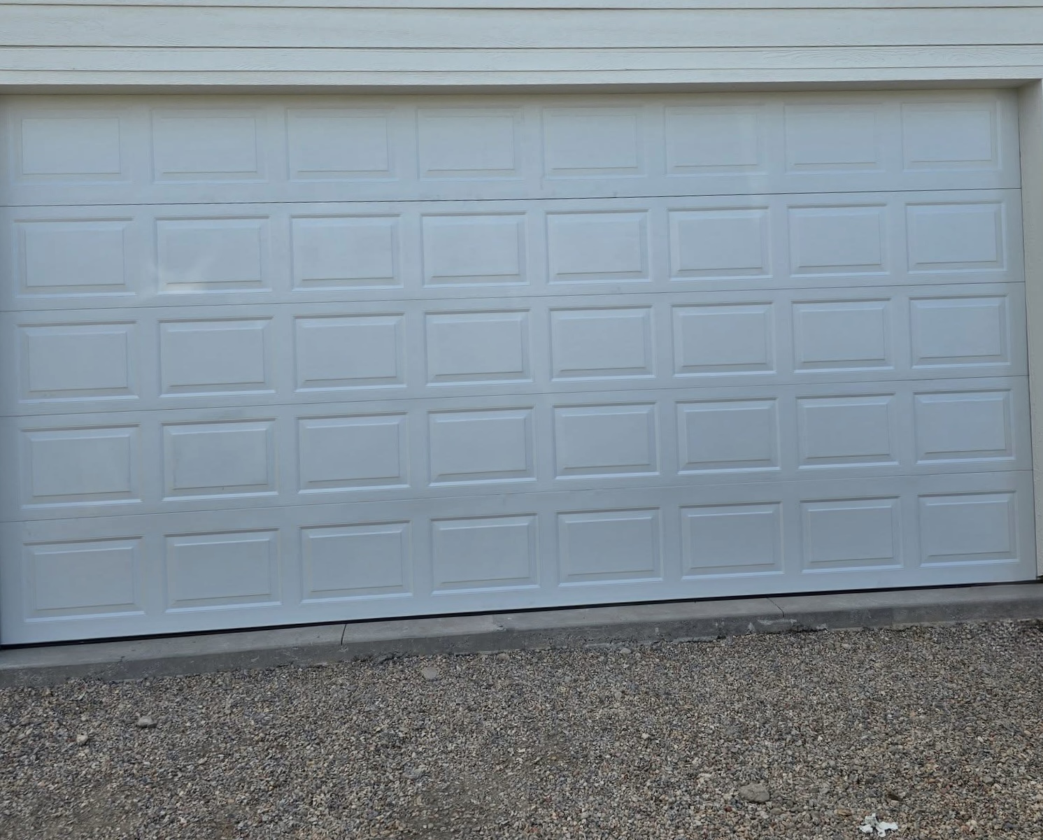 Garage door from outside