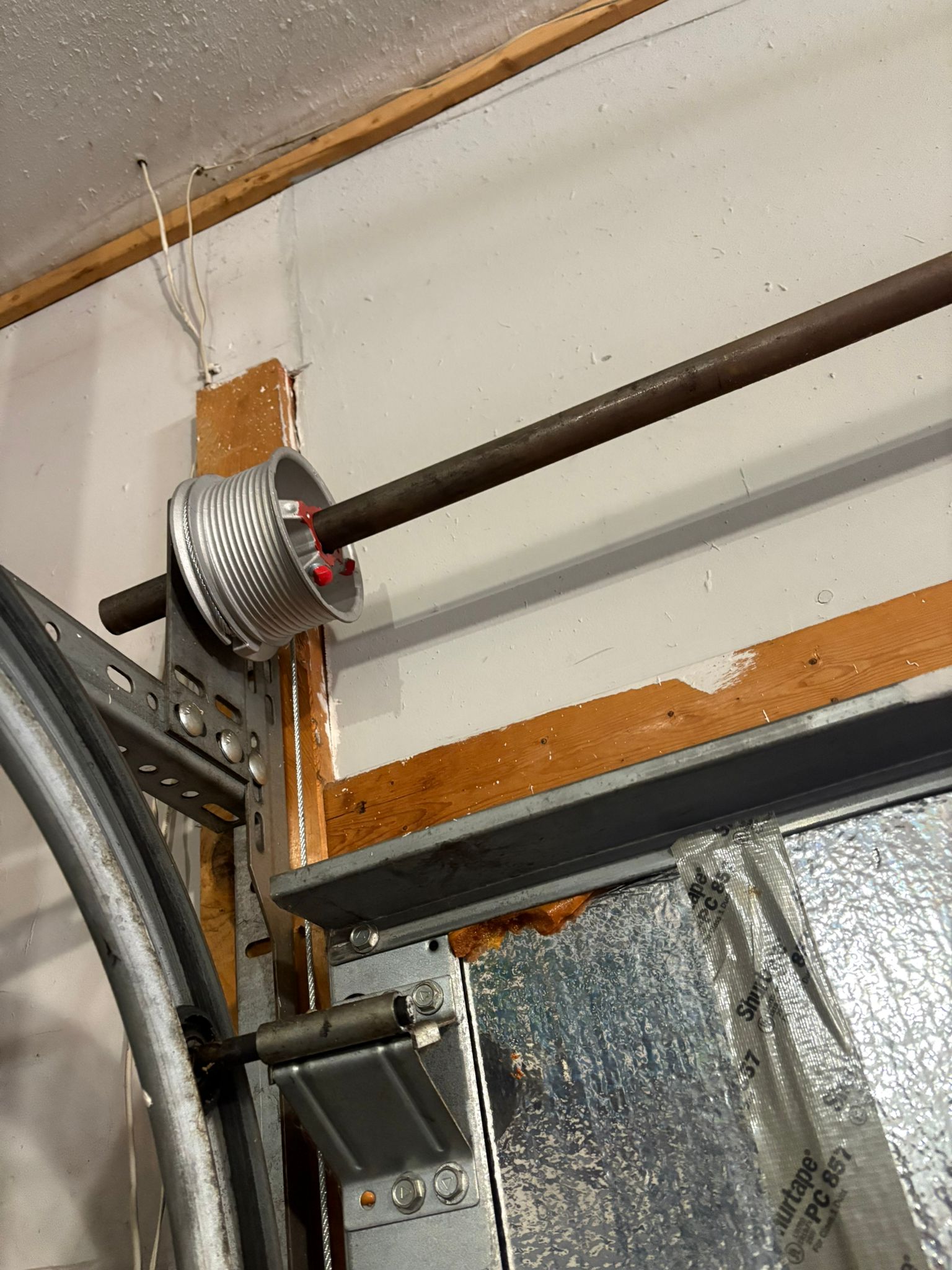 After - balanced door